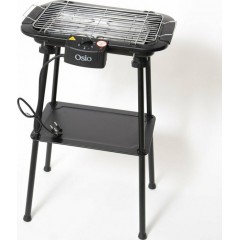 Osio OGB-2440 Επιδαπέδια Ηλεκτρική Ψησταριά Σχάρας 2000W με Ρυθμιζόμενο Θερμοστάστη 37.4x21.9εκ.